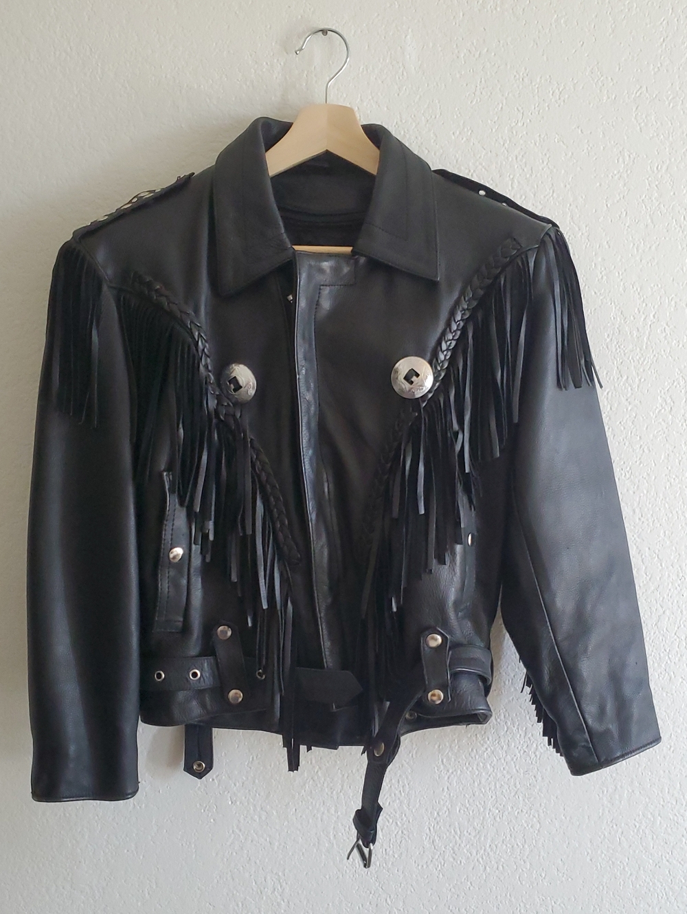Leather Obsession Fringe Motorcycle Jacket